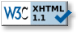 Diese Webseite auf XHTML-Konformität validieren